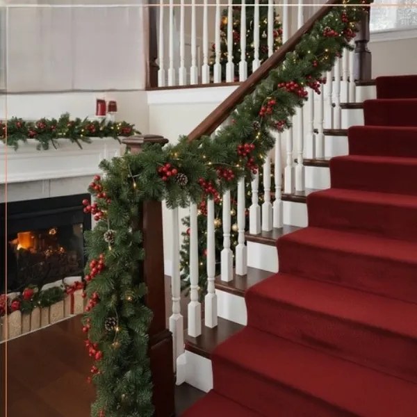 Ruhhy Vianočná girlanda 2,7m nezdobená