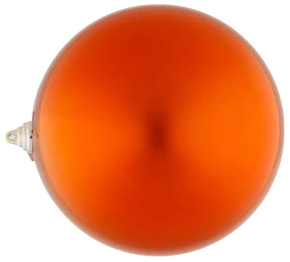 DECOLED Plastová guľa, priemer 30 cm, medená, lesklá