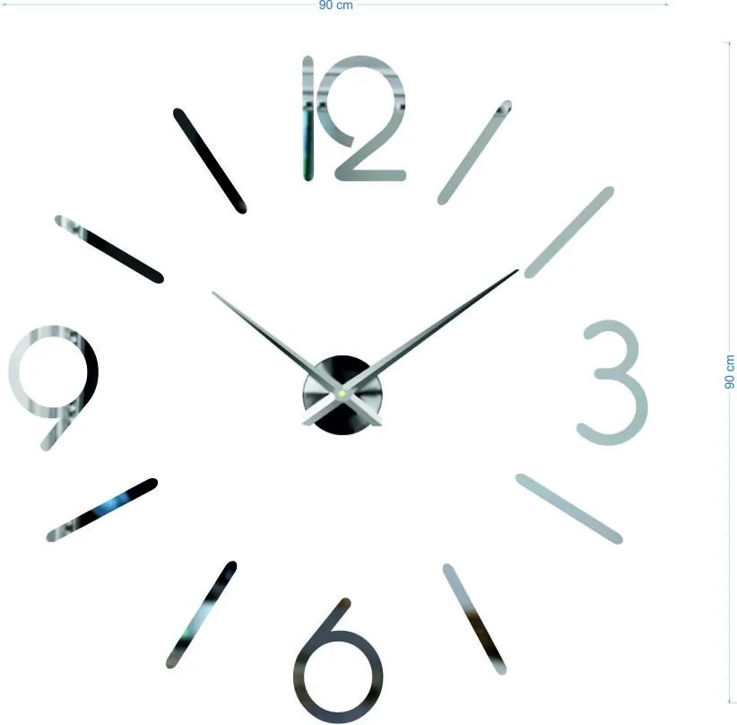 SENTOP | Stylové plastové nástenné hodiny I SENTOP X0036-Modern wall clock HEU- analógové
