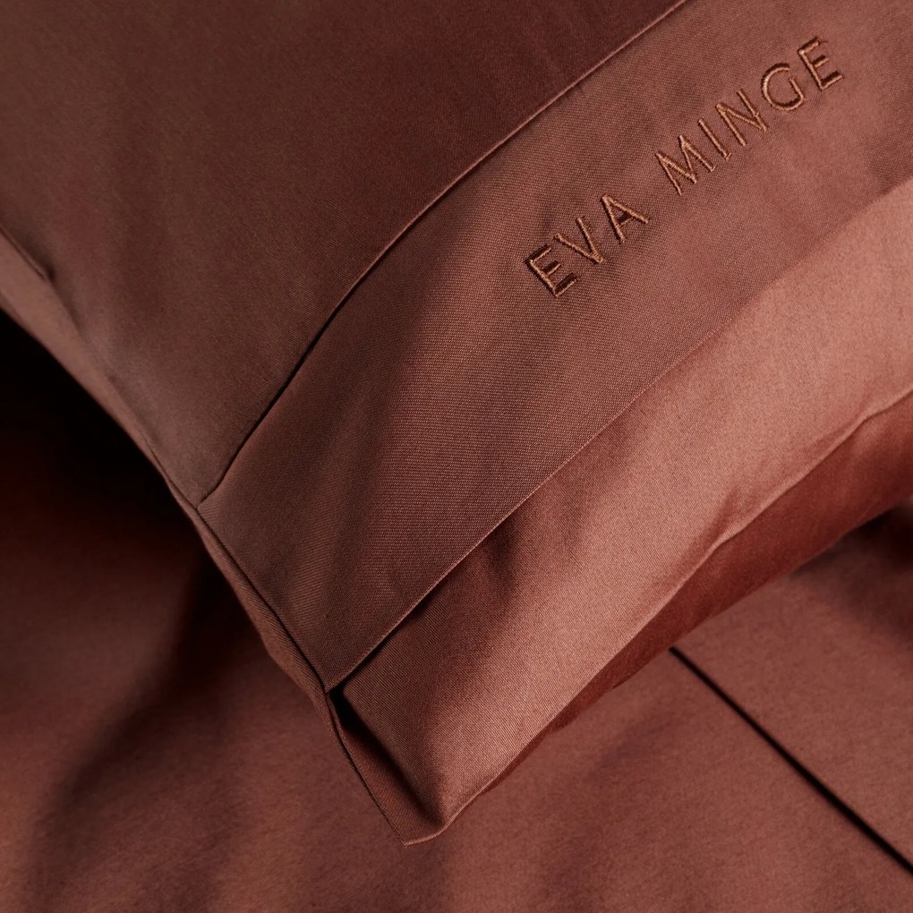 MAKOSATÉNOVÉ OBLIEČKY EVA MINGE ELEGANT1I 160X200 CM, 2 KS 70X80 CM MARSALA