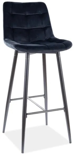 Barová stolička: signal chic h-1 velvet