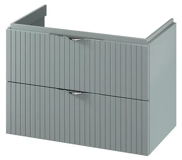 Cersanit S1017-001 - Závesná kúpeľňová skrinka pod umývadlo TIRSO 80x45 cm mentolová