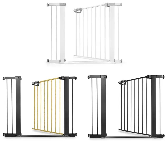 Bezpečnostná zábrana GUARDY 104 s rozšírením, čierna