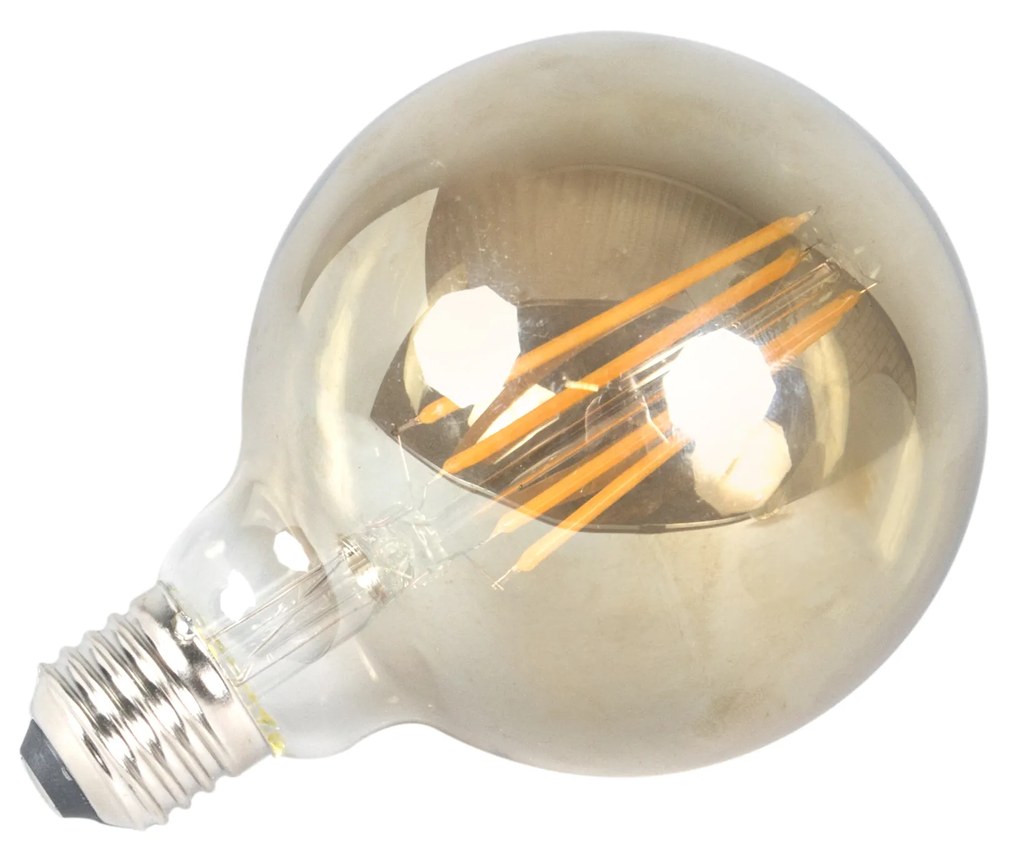 Sada 5 E27 stmievateľných LED žiaroviek s vláknom dymové 5W 450lm 2200K