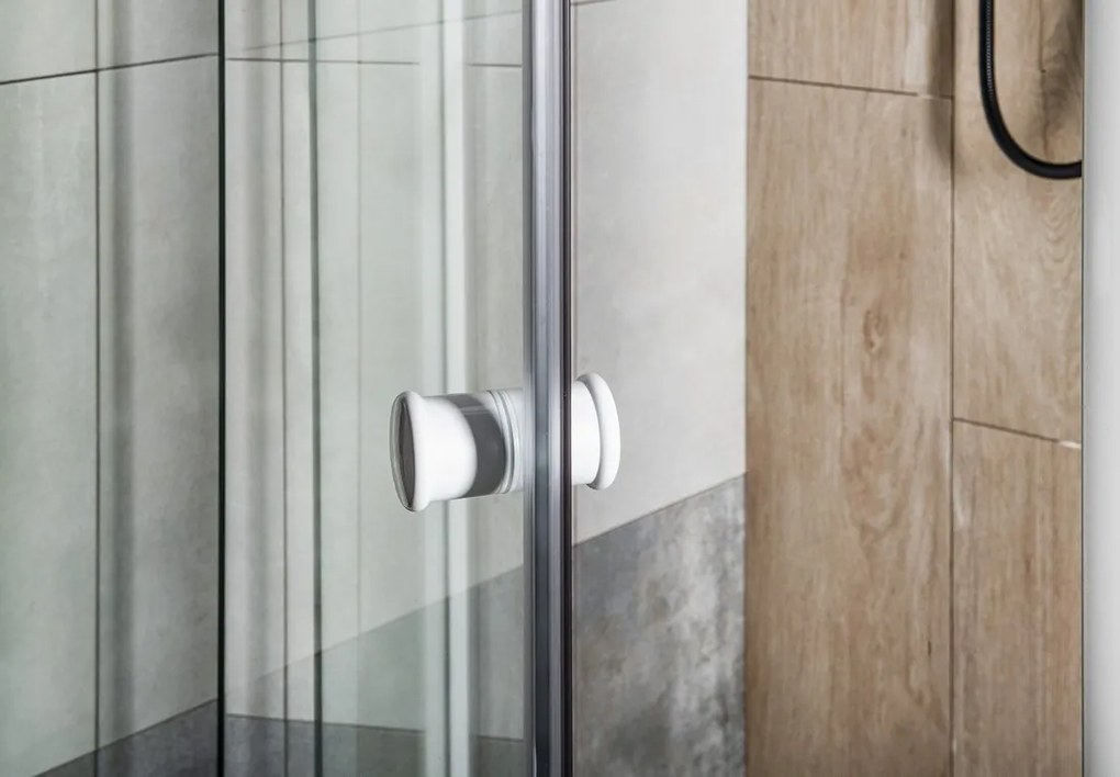 Aqualine Aqualine, AMICO sprchové dvere výklopné 740-820x1850mm, číre sklo, G70