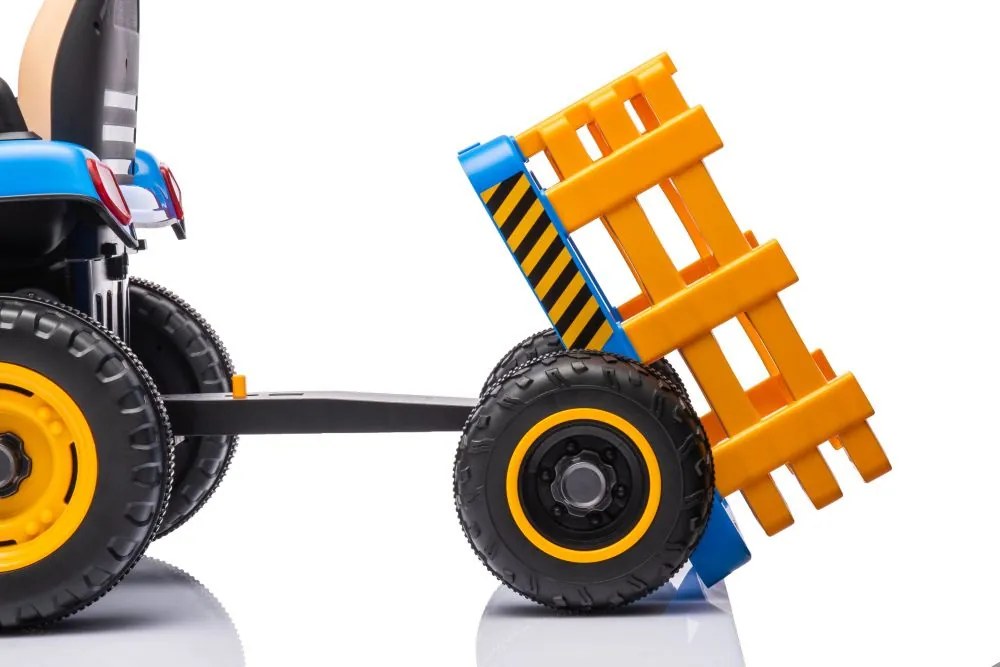 LEAN CARS Elektrický traktor BBH-030 modrý