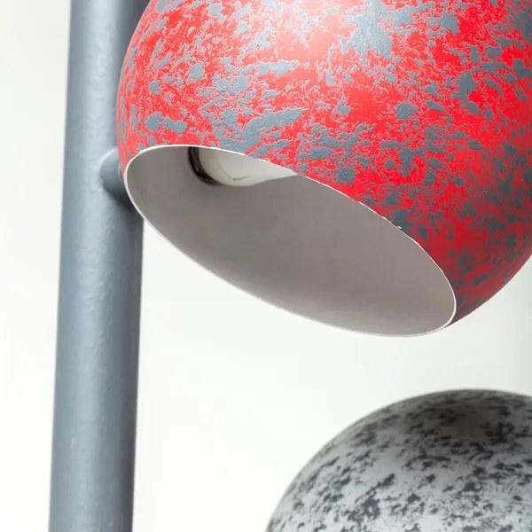 KARE DESIGN Stojaca lampa Calotta Antico 5 svetiel 200 × 40 × 25,5 cm