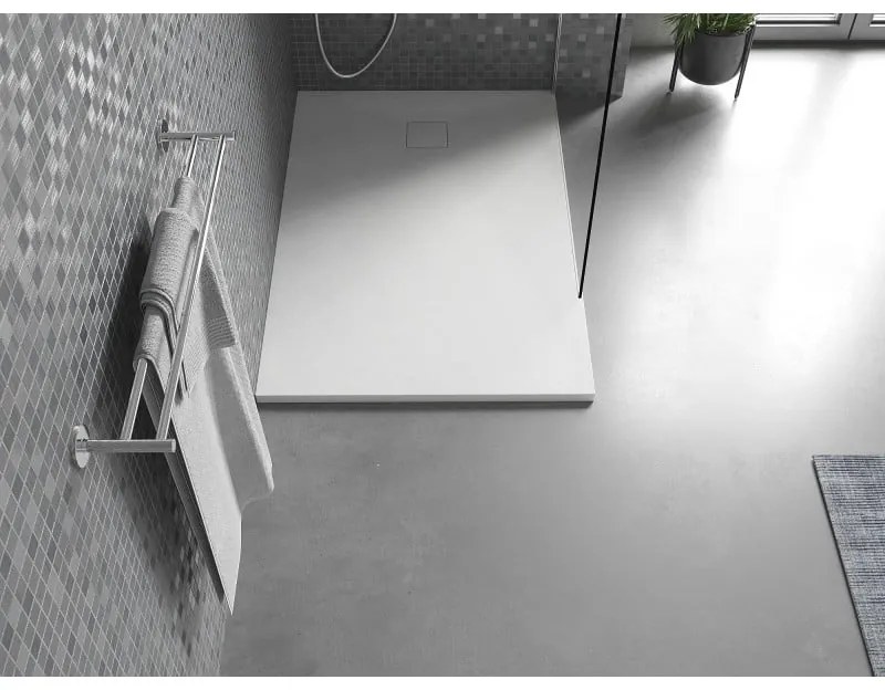 Mexen Bert, SMC obdĺžniková sprchová vanička 130 x 90 cm, biela, 4K109013