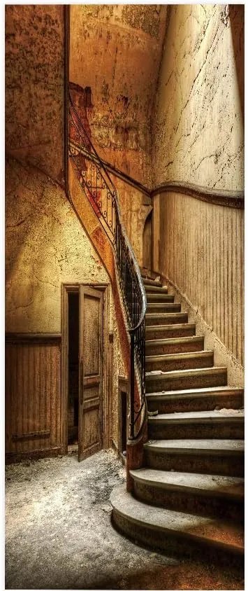 Fototapeta na dvere MONAMOUR STAIRS 86x200 cm