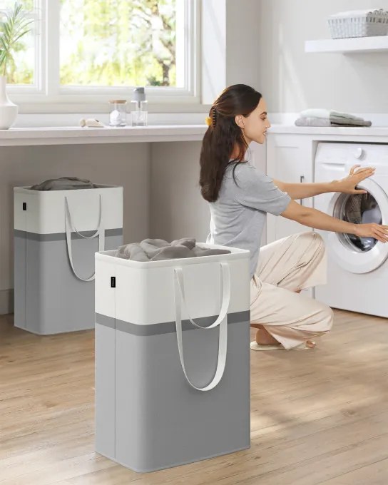 Set dvoch košov na bielizeň 2x75L LCB208G02