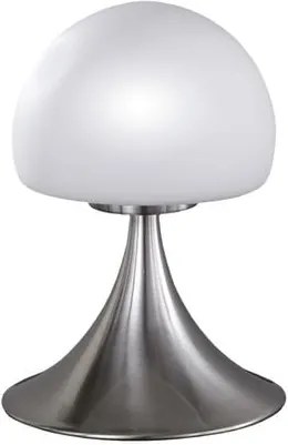Dotykové svietidlo WOFI ACTION Stolní lampa BARNEY 1x G9 28 W matný nikl 857901640000