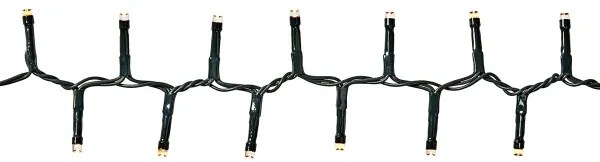 Nedis CLCC560 - LED Vianočná vonkajšia reťaz 560xLED/7 funkcií 14m IP44 teplá biela