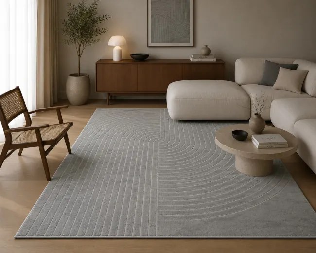 Koberec ZEN GARDEN 2403 sivý