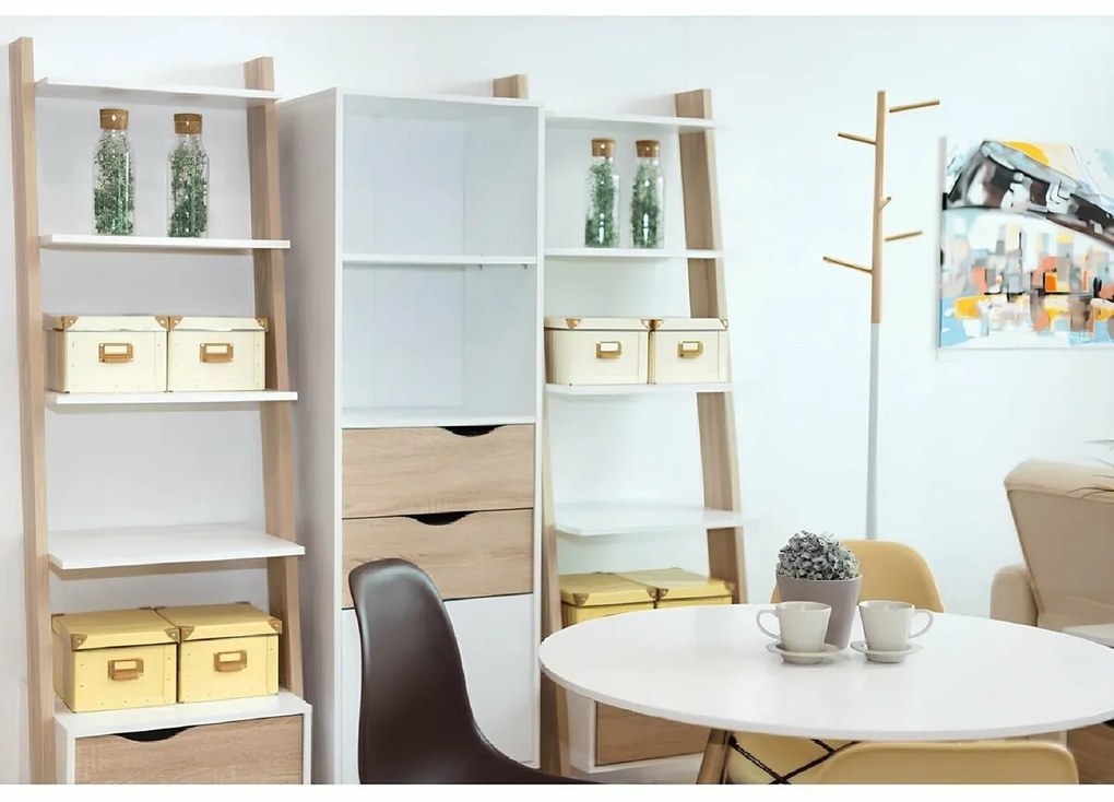 OSLO 75385 regálová jednotka so zásuvkou, dubSonoma