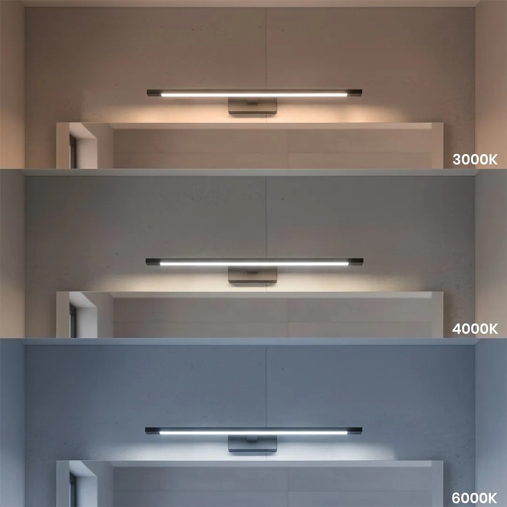 Nástenné LED svietidlo Klimt, 1x LED 12w, 3000-6000k, (60 cm), b