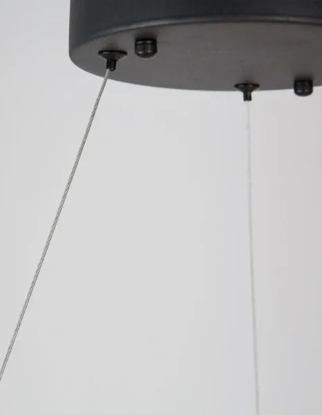 LED luster Breda 70 čierne