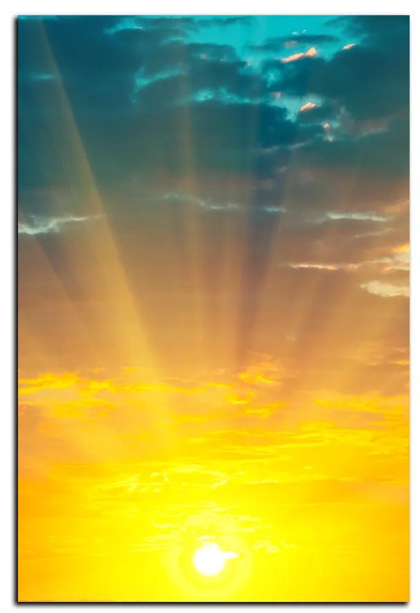 Obraz na plátne - Západ slnka - obdĺžnik 7200A (100x70 cm)