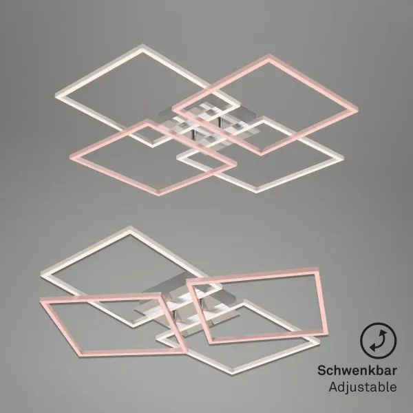 Briloner - LED Stmievateľný prisadený luster FRAME 4xLED/12W/230V