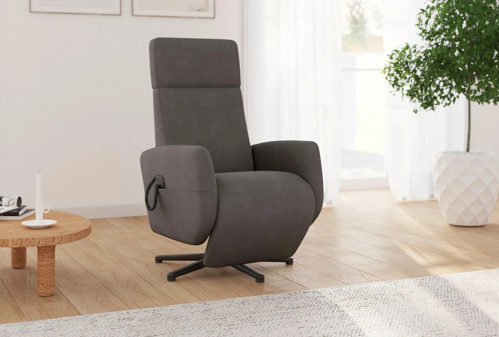 XXXLutz RELAXAČNÉ KRESLO, textil, grafitová Sit & More - Online Only obývacie izby - 0001440161L6