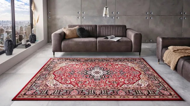 Koberec Hanse Home Mirkan Skazar Isfahan červený