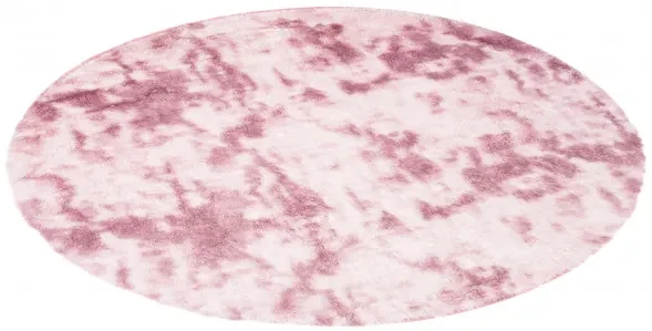 Koberec SILK DYED MR-581 ružový kruh