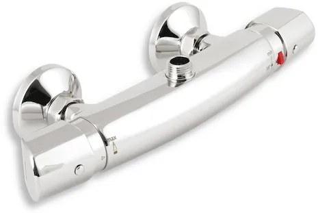 Sprchová termostatická batéria Novaservis Metalia 57 s horným vývodom 150 mm chróm 57963 / 1,0