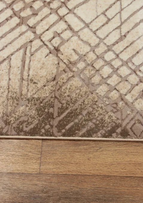 Koberec HOME W6124 CREAM / BROWN