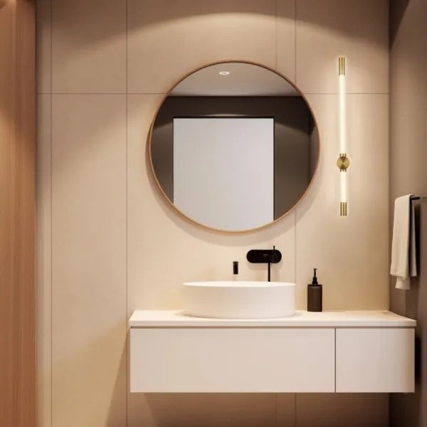 LED Nástenné svietidlo BATUTA LED/14W/230V zlaté