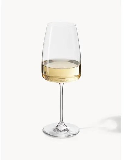 Poháre na biele víno z krištáľového skla Lucien, 4 ks
