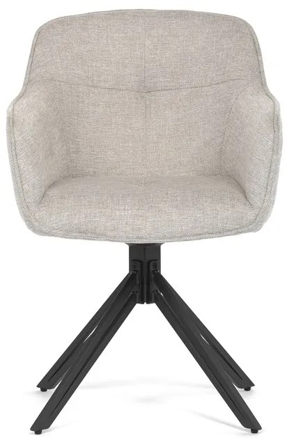 Autronic BONTEC Jedálenská stolička, béžová, látka, HC-533 CRM2 Farba: Béžová