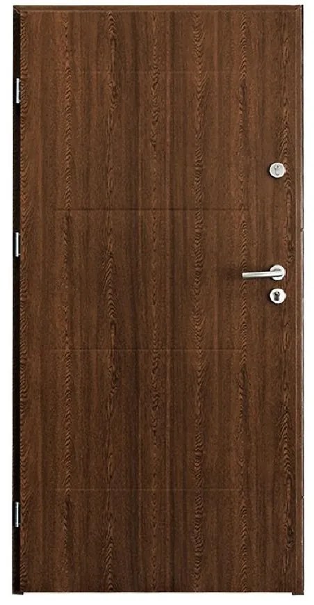 Dvere vchodové Vigo 80L Orech