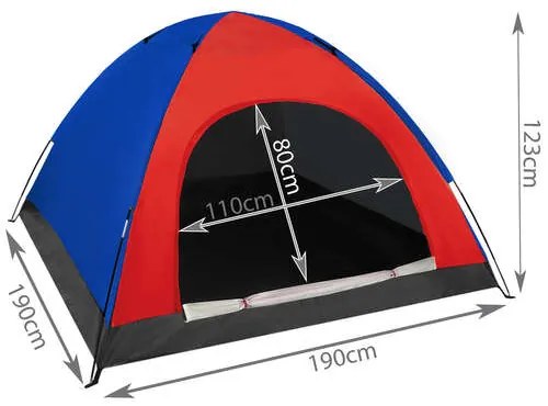 Turistický stan pre 4 osoby NT23485