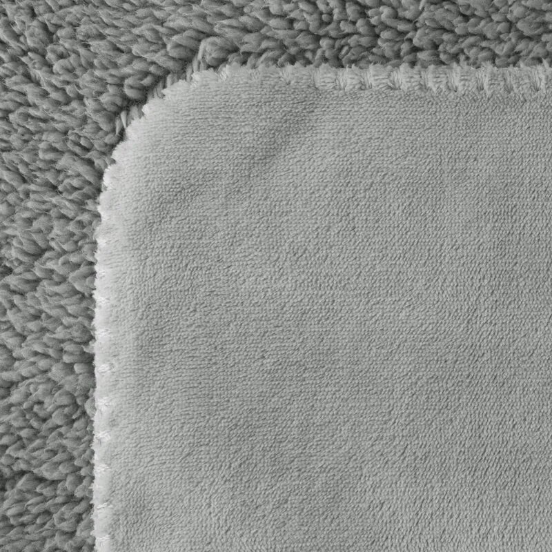 Dekorstudio Obojstranná deka TEDY v striebornej farbe Rozmer deky: 150x200cm