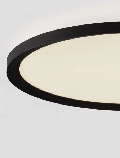LED stmievateľné čierne moderné stropné svietidlo Aoton 40
