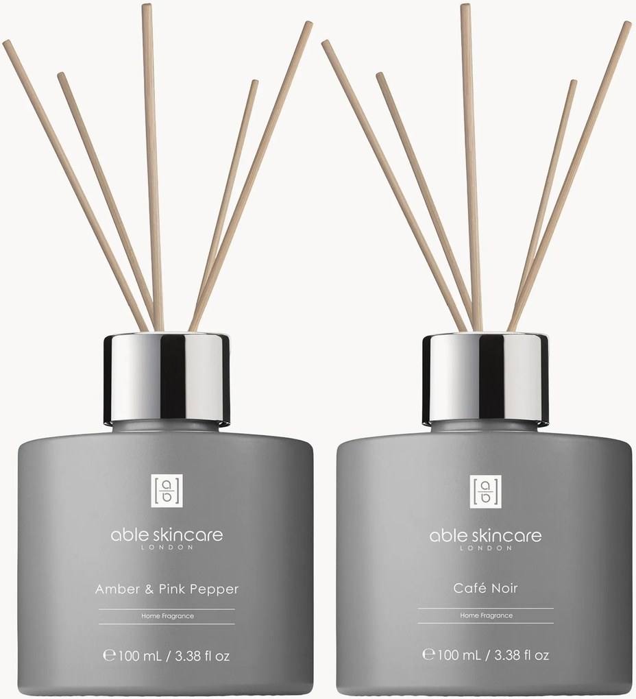 Difúzory's tyčinkami Café Noir & Amber Pink Pepper, 2 ks