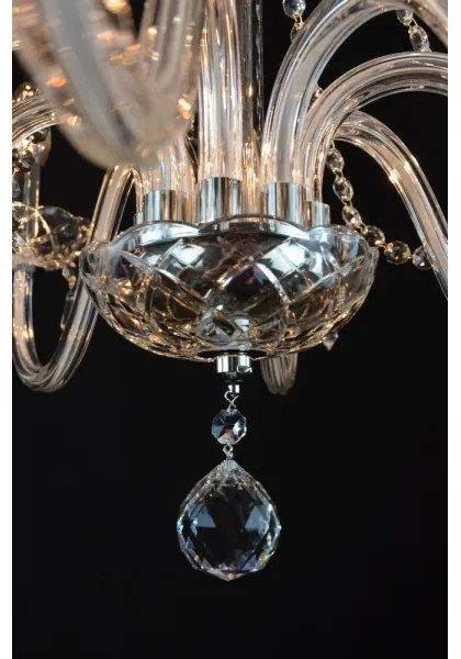 Wranovsky JWZ117082101 - Krištáľový luster na reťazi BONTON 8xE14/40W/230V