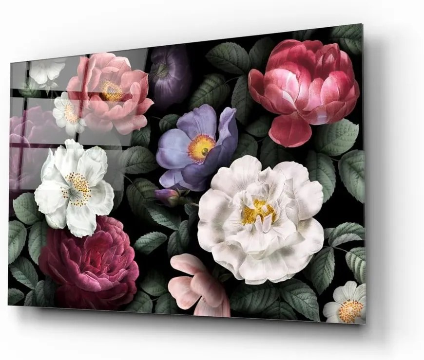 Sklenený obraz Insigne Flowers