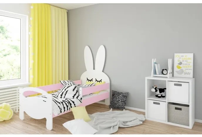 Detská posteľ BUNNY, ružová
