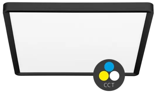 Ecolite W008S-CCT/32W/CR - LED Stropné svietidlo TERY LED/32W/230V IP40 čierna