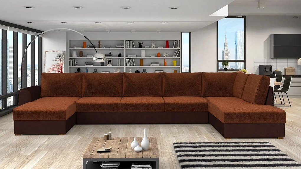 Rohová sedačka Astana Large Premium, Dostupné poťahy: Abriamo 03, Strana: Ľavá - U