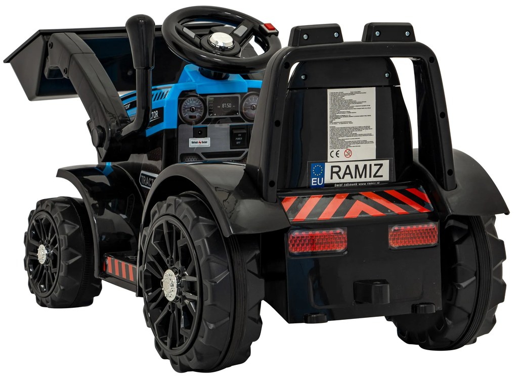 Akumulátorový traktorový buldozér RAMIZ G320 - modrý