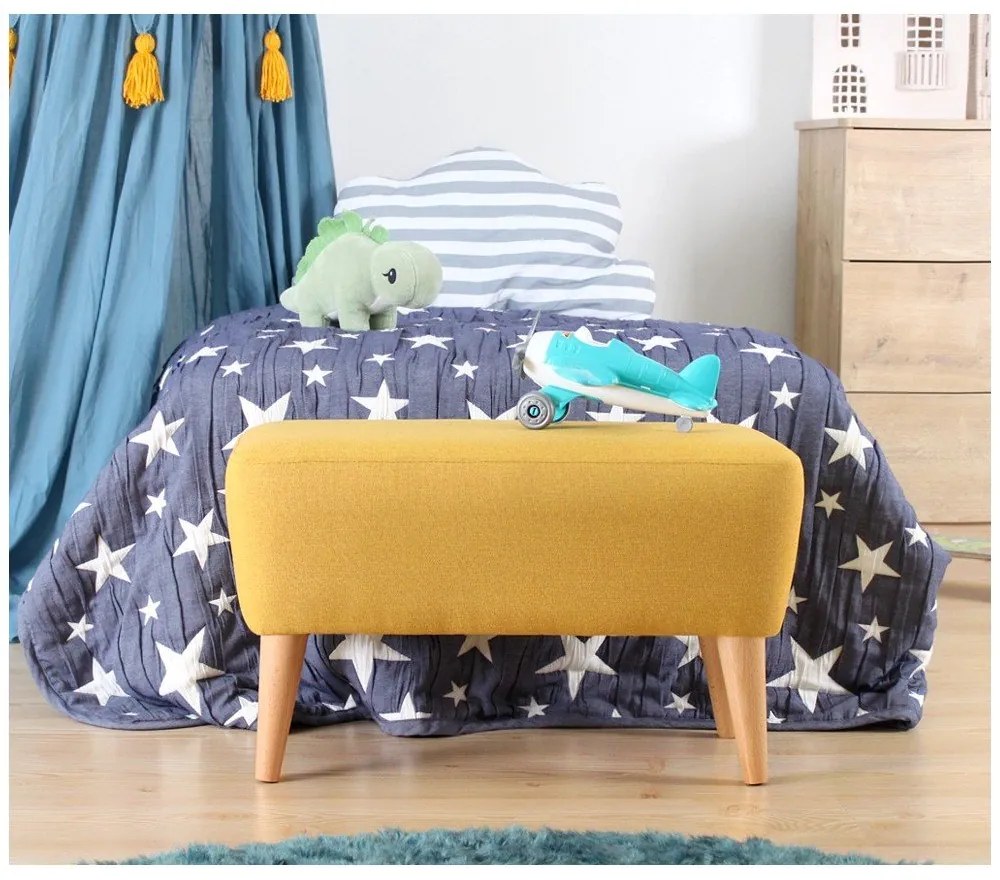 Žltý detský puf Moouv – Artie