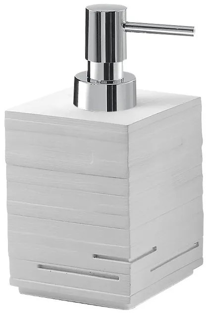 Gedy Gedy, QUADROTTO dávkovač mydla na postavenie, biela, QU8102