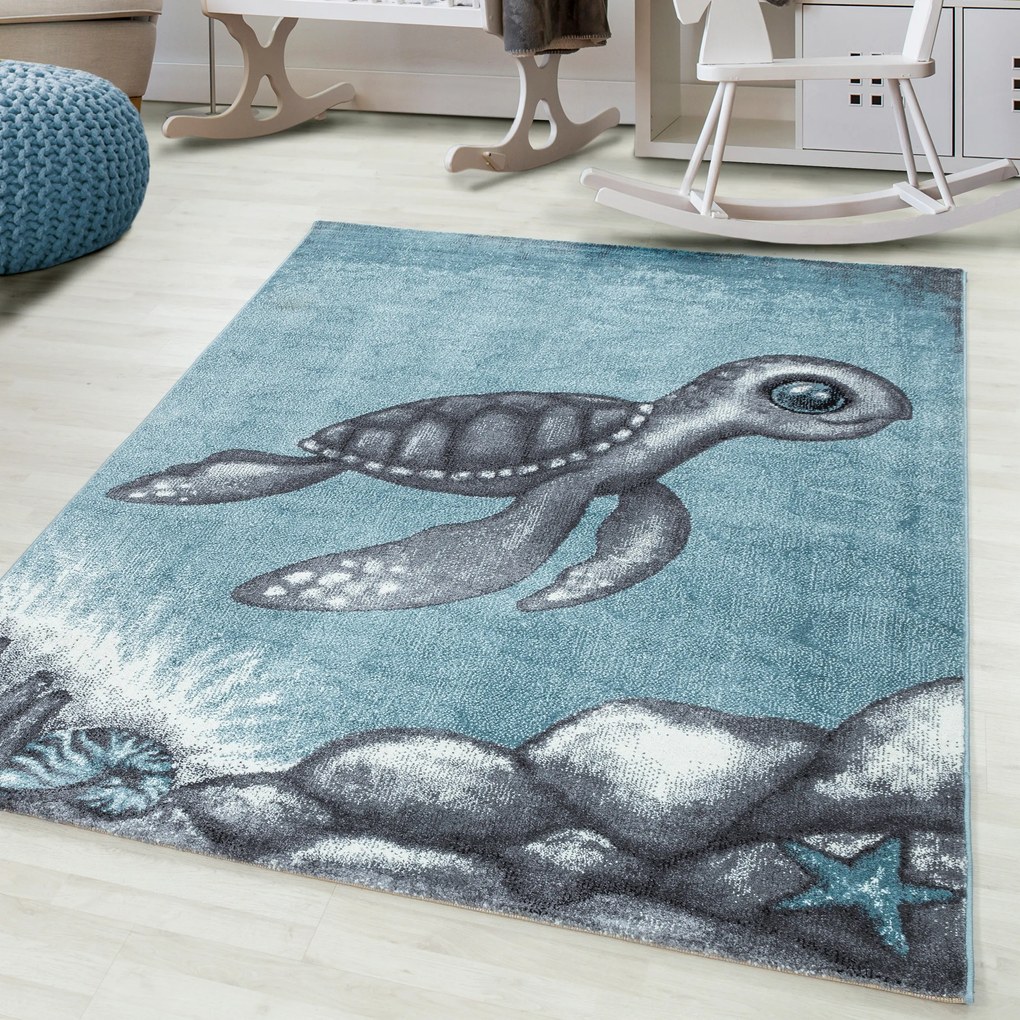 Ayyildiz koberce Kusový koberec Bambi 860 blue - 80x150 cm