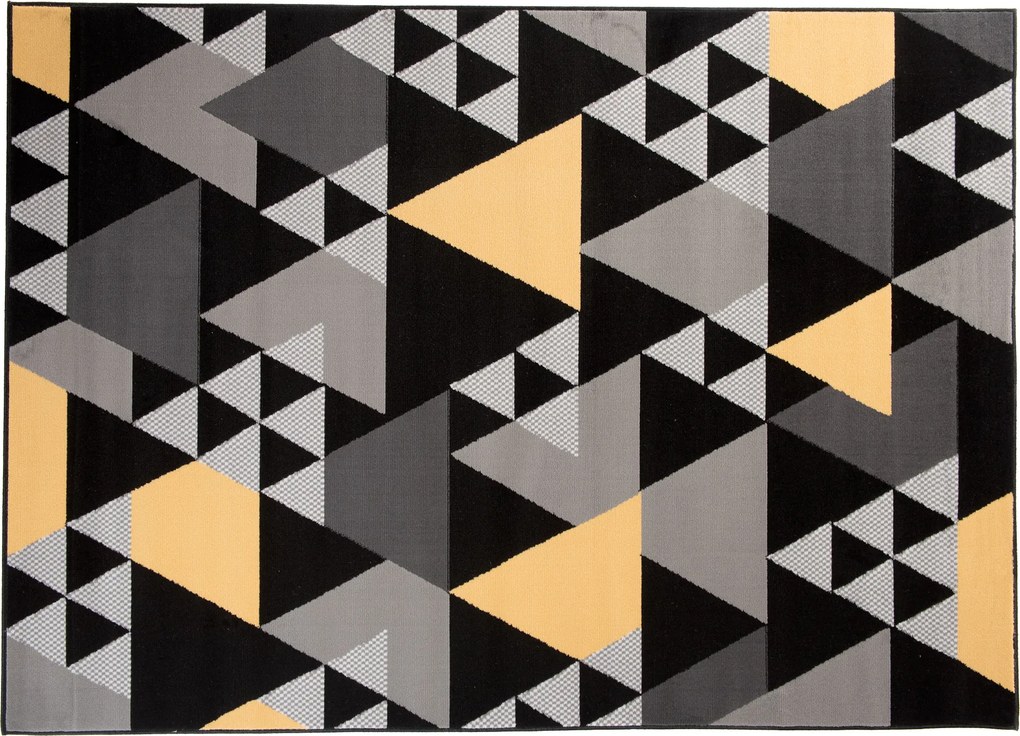 TA Koberec Z900C BLACK MAYA PP EYM Sivý Obdĺžnikový Rozmer: 250x350 cm