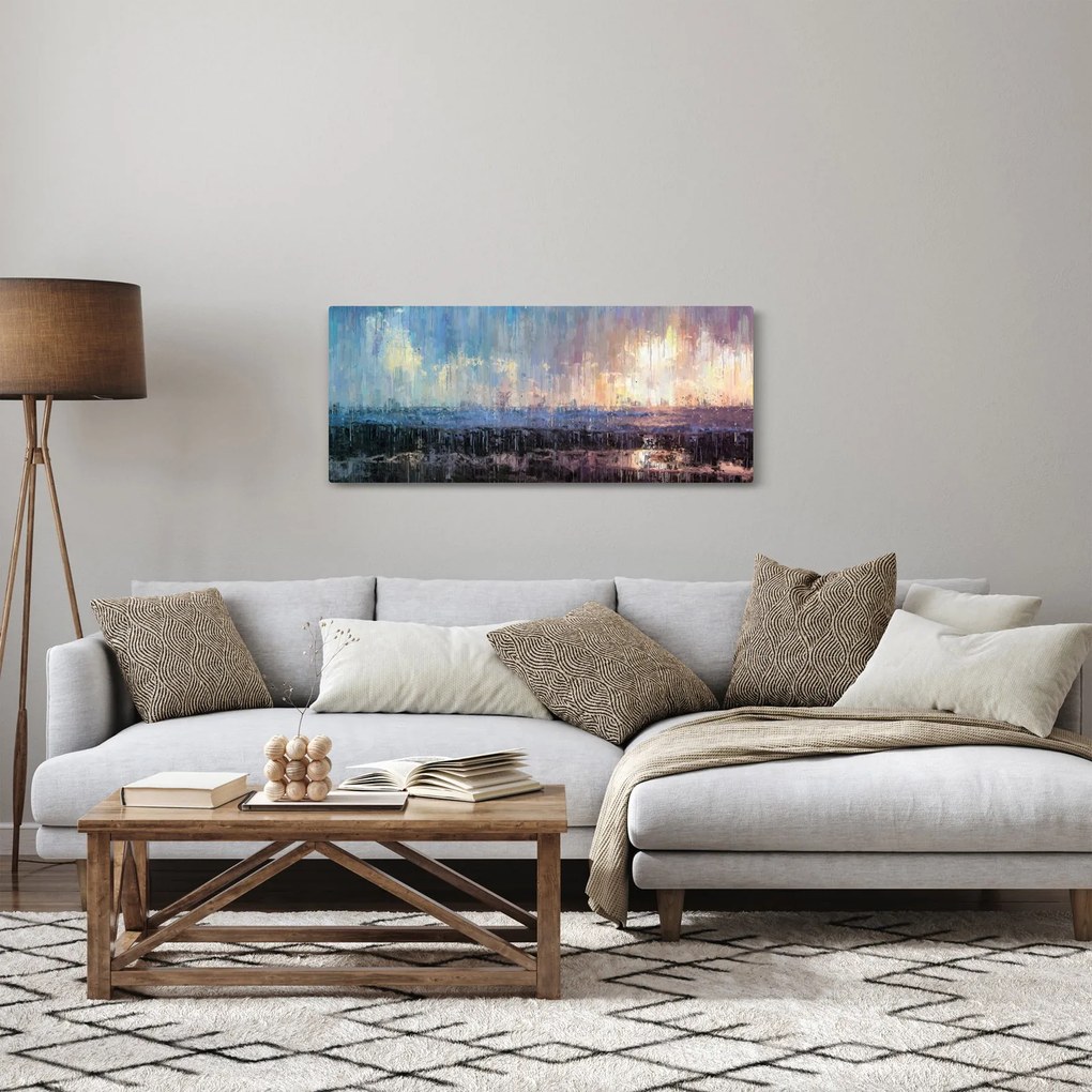 Obraz - Abstrakcia (120x50 cm)