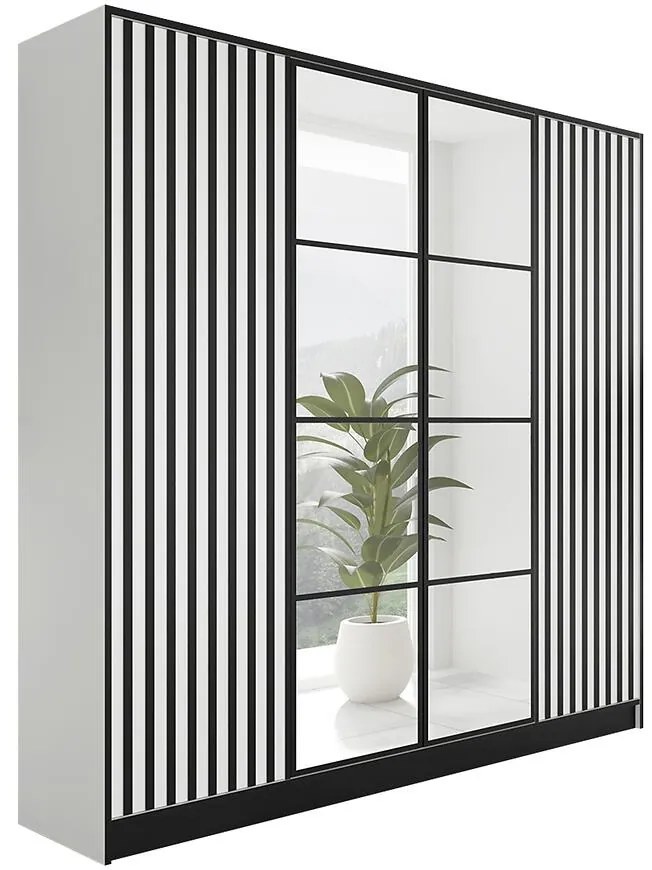 Skriňa Eden 4d 207 Biela 3