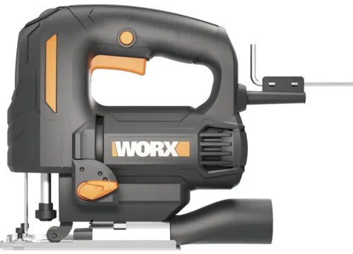 Priamočiara píla Worx WX463 550 W vrátane kufra a príslušenstva