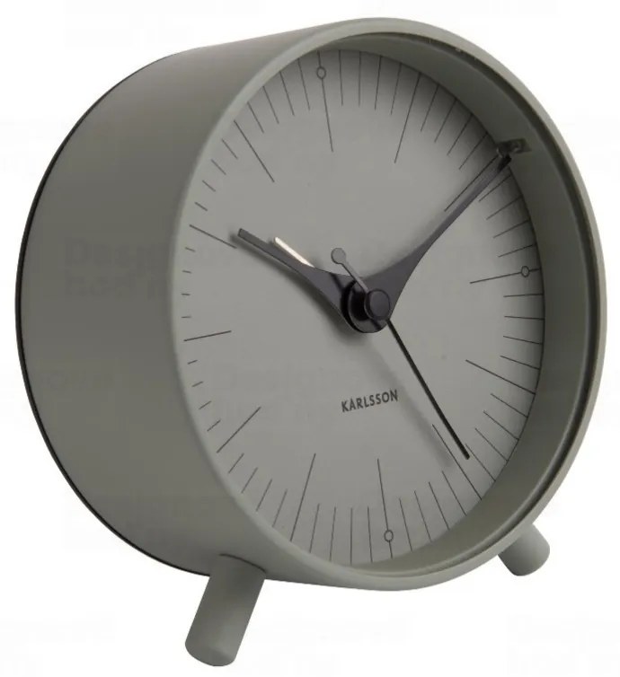 Designový budík 5777GR Karlsson 12cm