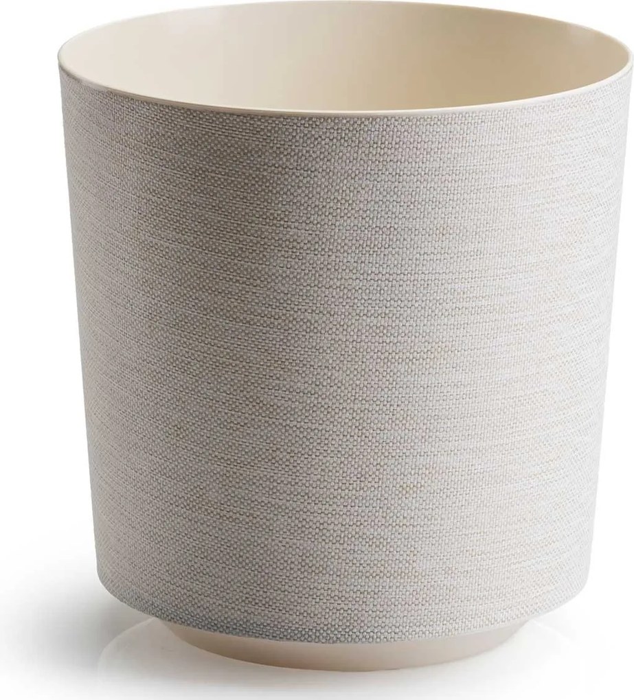 Květináč ALOE Texelle 20,1 cm krémový